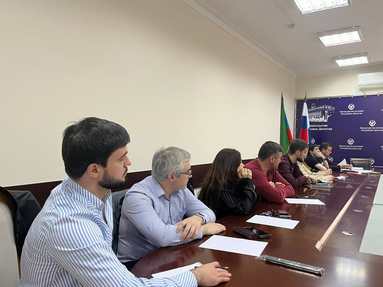 В Минюсте РД состоялось совещание с представителями органов исполнительной власти Республики Дагестан