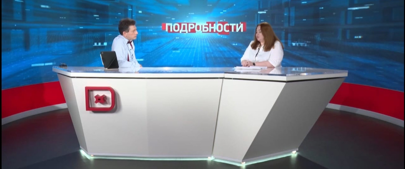 Начальник Управления записи актов гражданского состояния Министерства юстиции РД Муминат Джабраилова приняла участие в программе «Подробности» на телеканале РГВК "Дагестан"