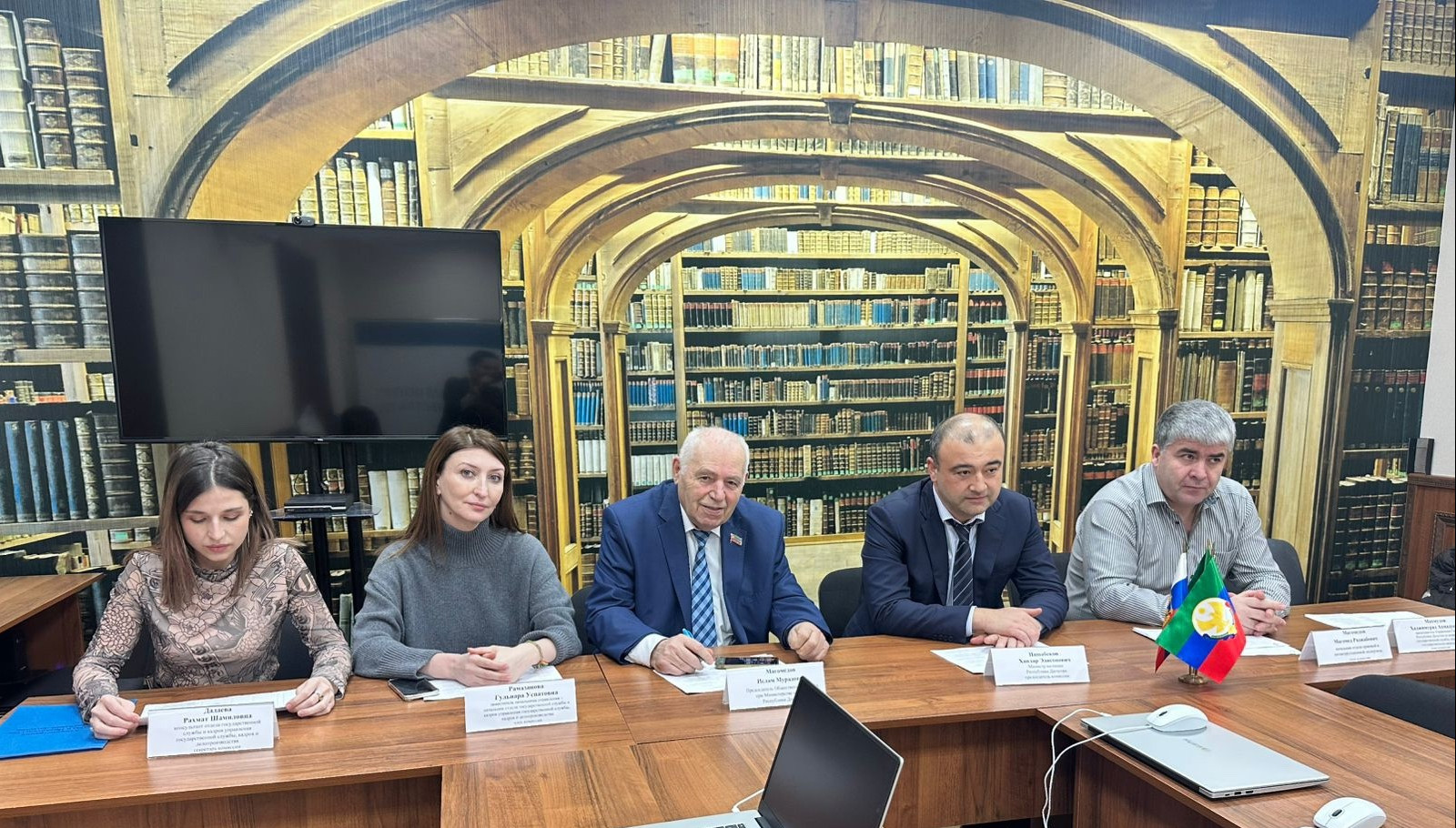 В Минюсте РД состоялся конкурс на должность руководителя ГКУ «Дирекция по материально-техническому обеспечению мировых судей Республики Дагестан»