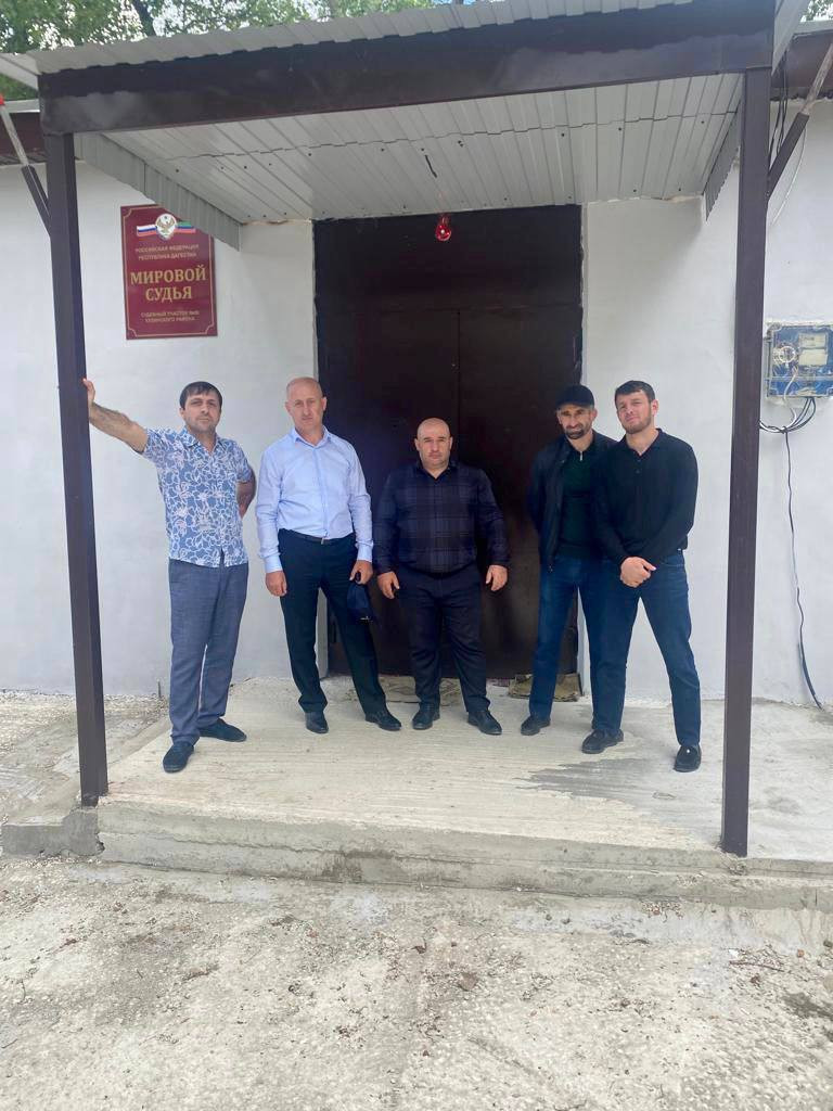 Минюсту РД передано здание в Кулинском районе