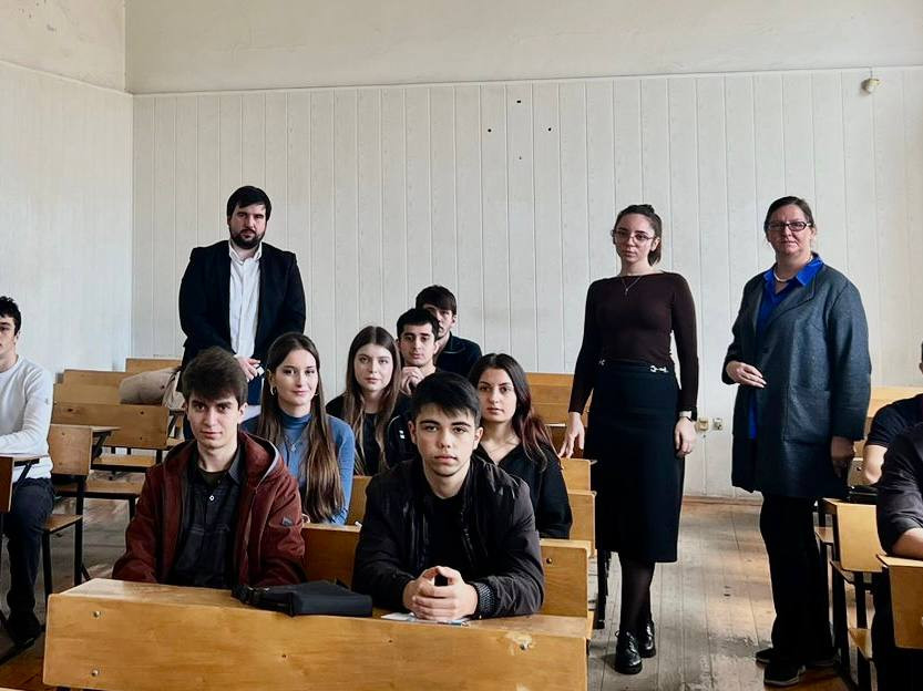 Сотрудниками Минюста РД  проведена лекция студентам ДГУ