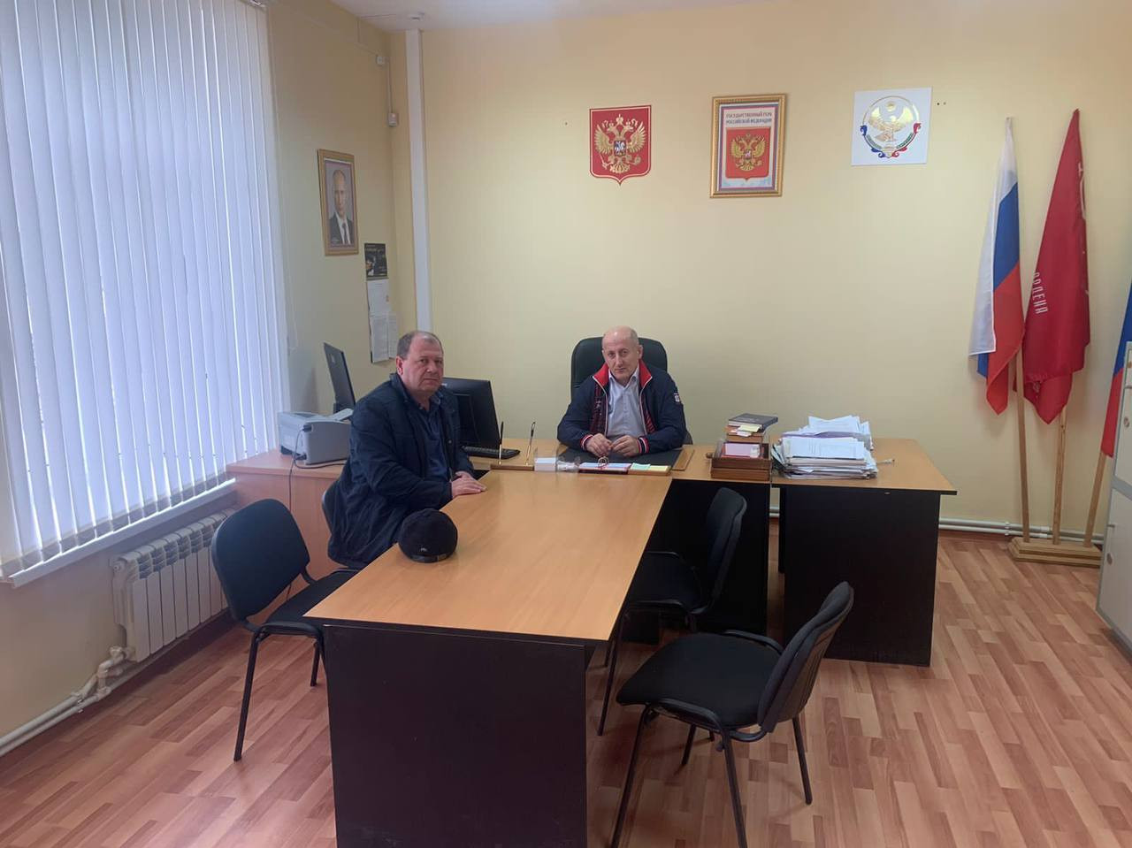Муслим Курамагомедов встретился с главой Агульского района