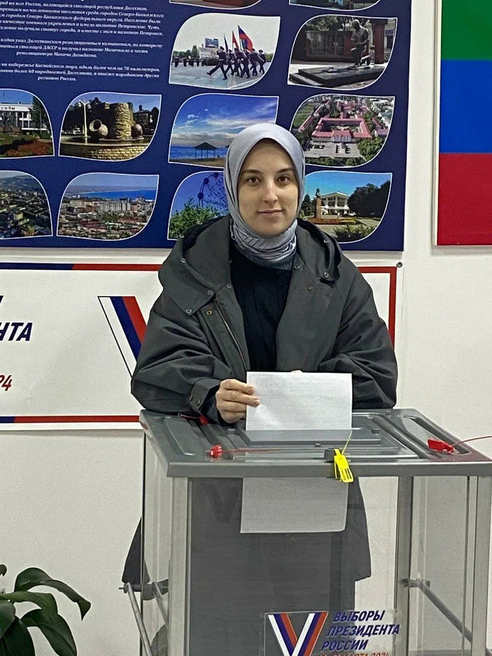 Аппарат мировых судей Ленинского района г.Махачкала активно голосует - каждый на своем участке