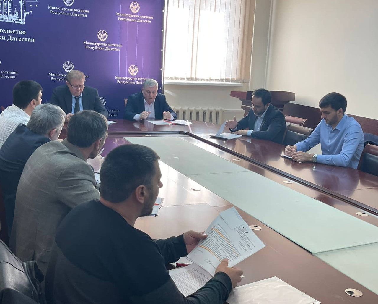 В Минюсте РД проведено совещание по вопросу устранения расхождений в наименованиях населенных пунктов, расположенных на территории Республики Дагестан