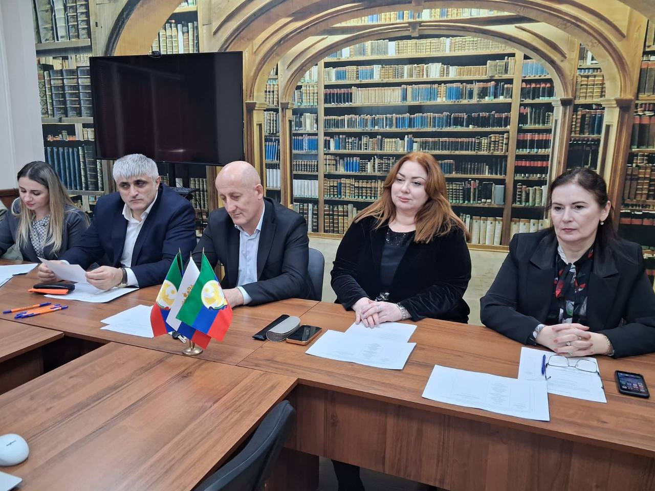 В Минюсте РД прошел второй этап конкурса на должность в отделе ЗАГС Кизлярского района