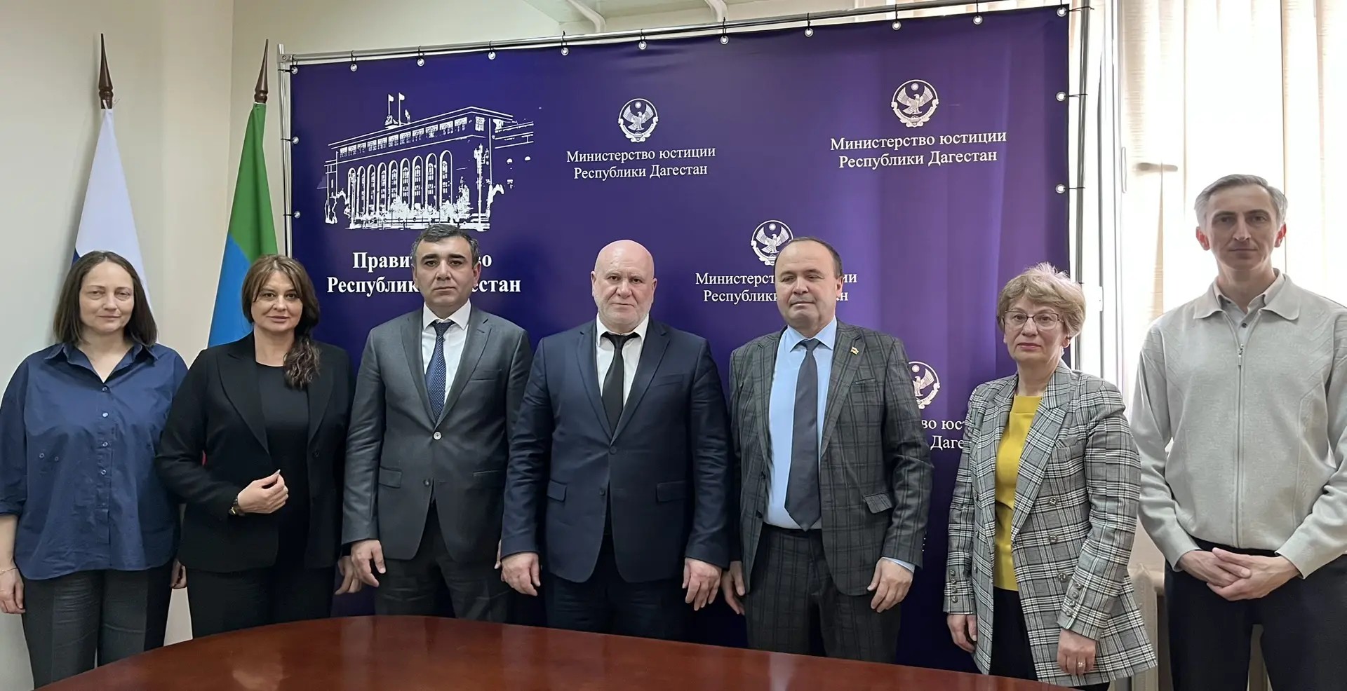 В Минюсте РД состоялась рабочая встреча с делегацией Архивной службы Республики Северная Осетия - Алания