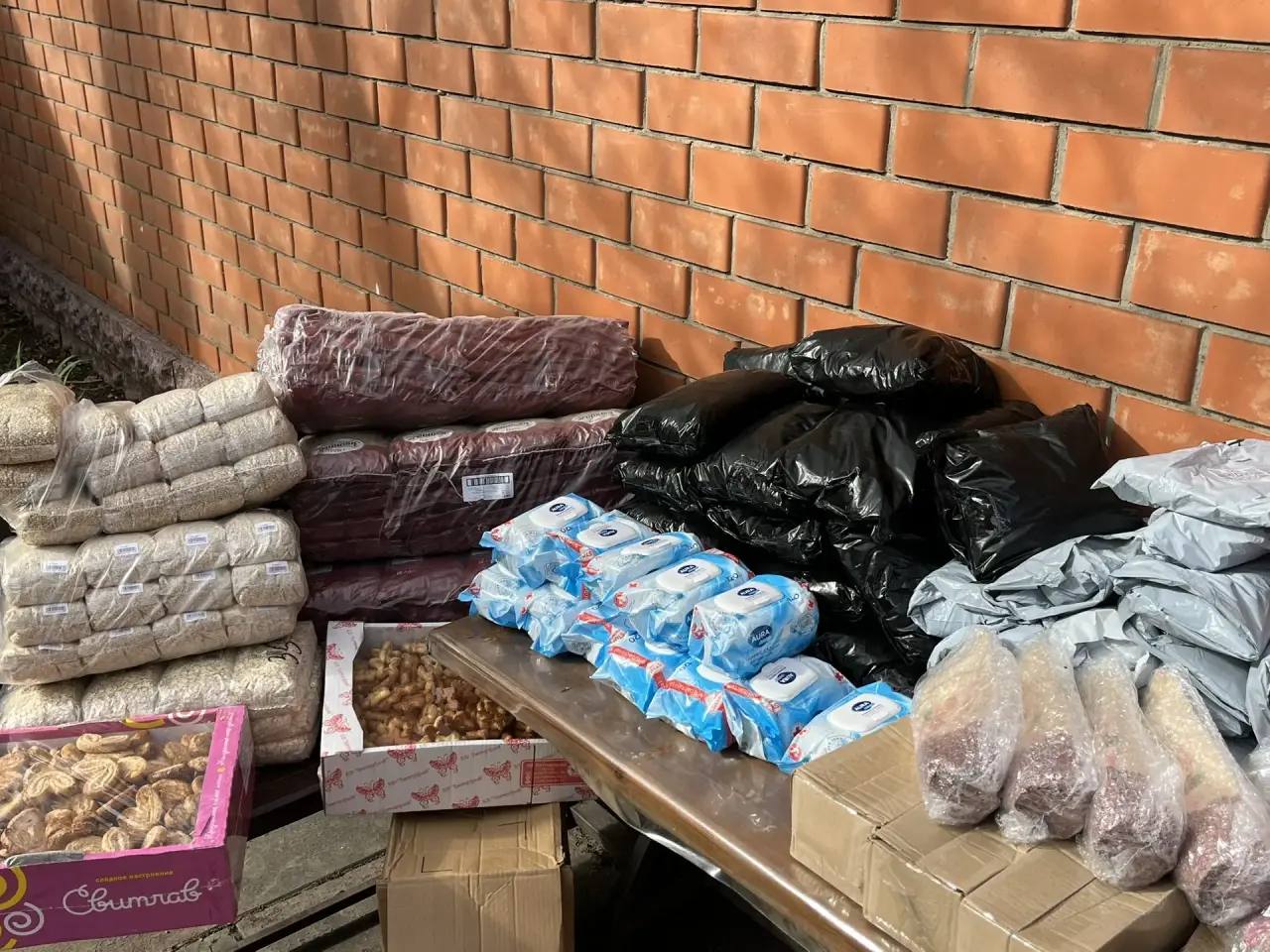 В Михайловский район отправлена гумпомощь