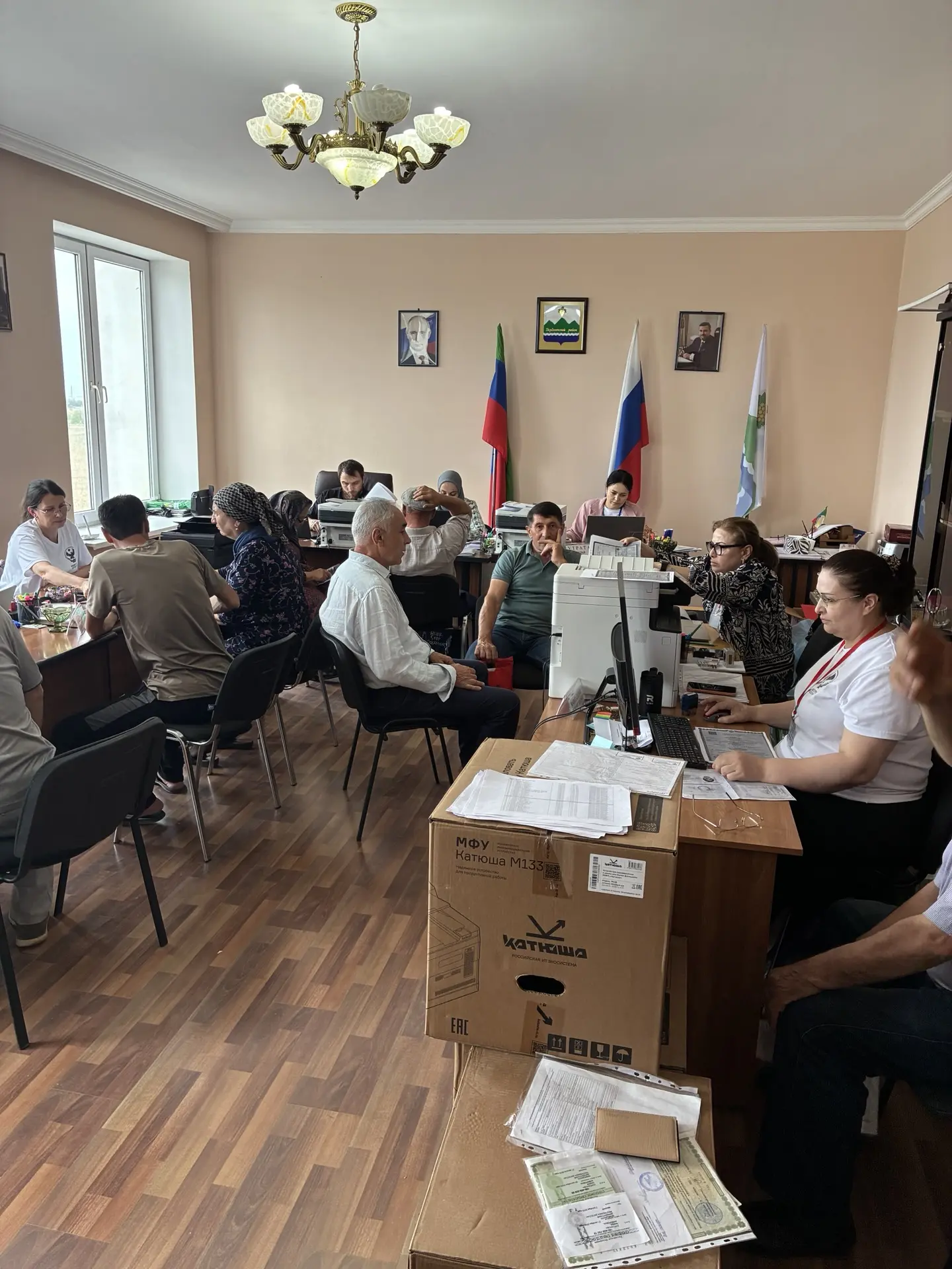 В с. Мамедкала Дербентского района развернули мобильный пункт Минюста Дагестана для помощи гражданам