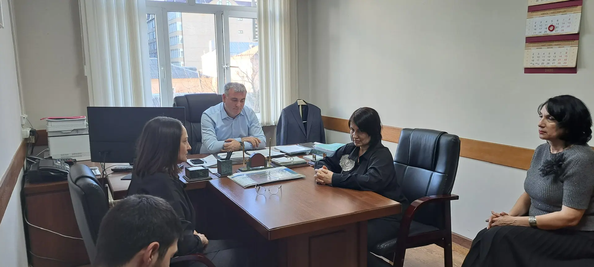 Сотрудники отдела по делам архивов Минюста РД провели обязательный профилактический визит в Министерстве здравоохранения Республики Дагестан