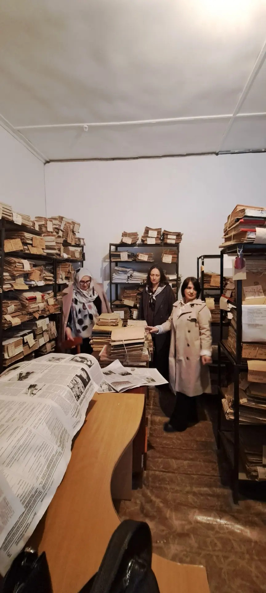 Сотрудники отдела по делам архивов Минюста РД  провели обязательный профилактический визит в Министерство сельского хозяйства.