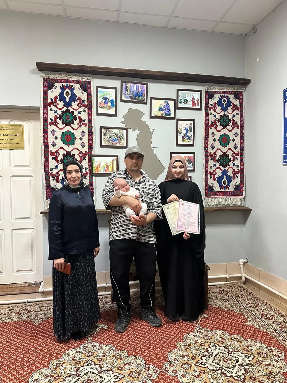 В селе Хебда Шамильского района в День семьи, любви и верности прошли церемонии бракосочетания с участием военнослужащих